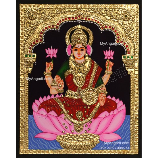 Mahalakshmi Tanjore Painting