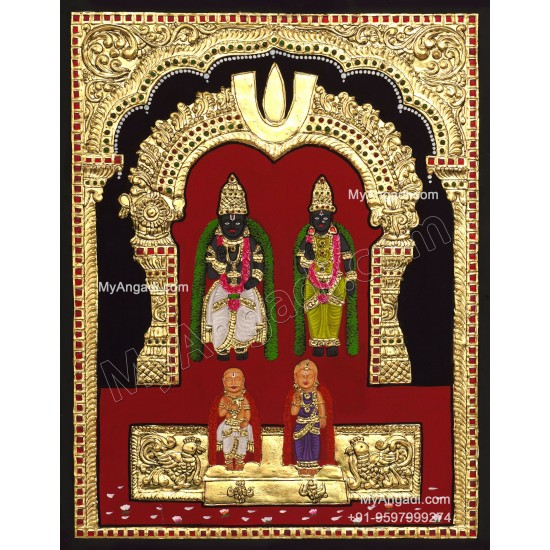 Sithammal Devi Tanjore Painting