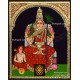 Kamatchi Amman Tanjore Painting