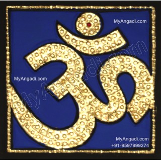 Om - Tanjore Painting