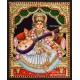 Saraswathi  3D Tanjore Painting
