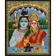Shiva Parvathi Tanjore Painting