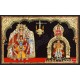  3D Devaki Krishna Lakshmi Ravalnath Tanjore Painting