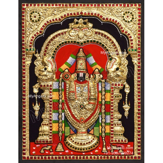 2D Balaji Tanjore Painting