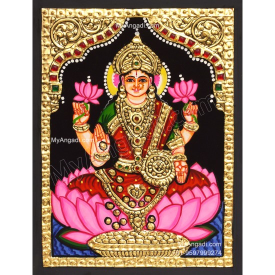 Mahalakshmi Tanjore Painting