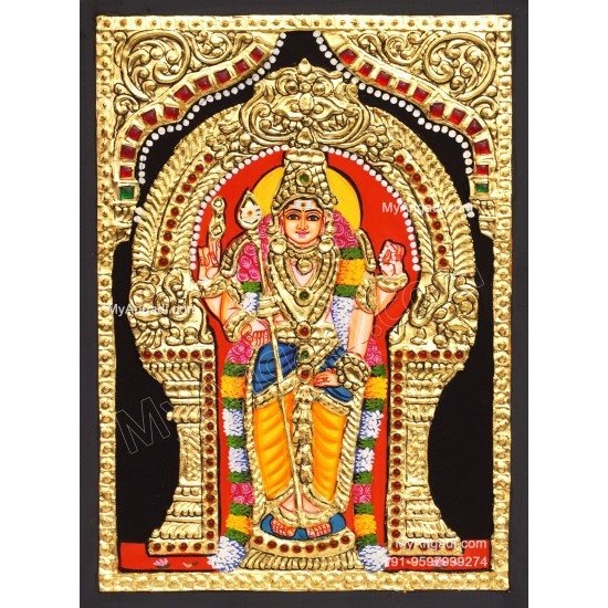 Murugar Tanjore Painting