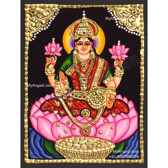 Mahalakshmi Tanjore Painting
