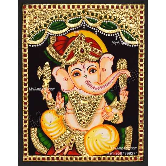Ganesh  Tanjore Paintings