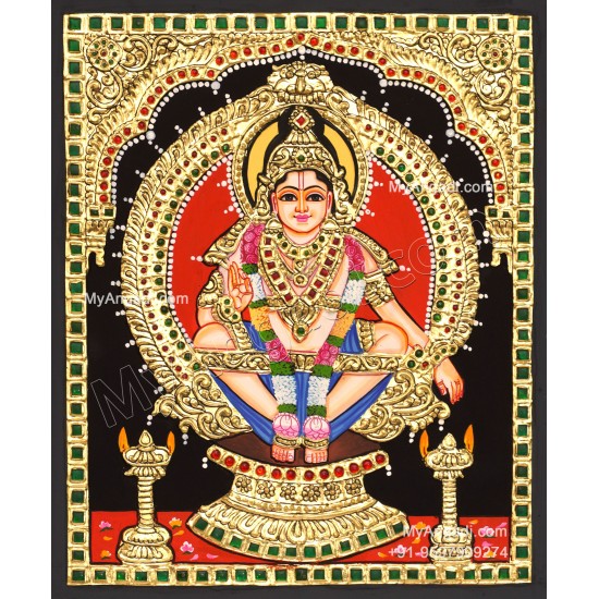 Aiyappan Tanjore Paintings