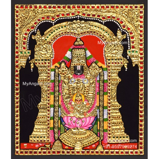 Balaji Lakshmi  Tanjore Painting
