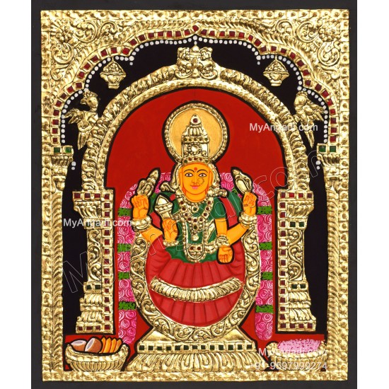 Parvathavarthini Tanjore Painting