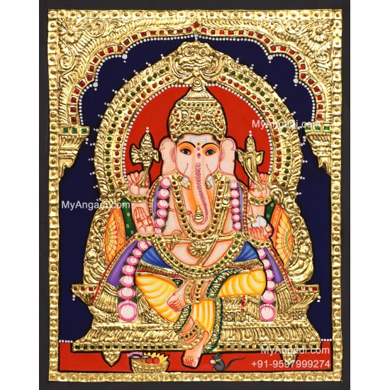 Vinayagar Tanjore Painting 