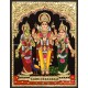 Murugar valli deivanai Tanjore Painting