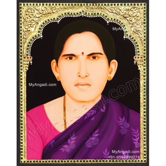 Portrait Tanjore Painting