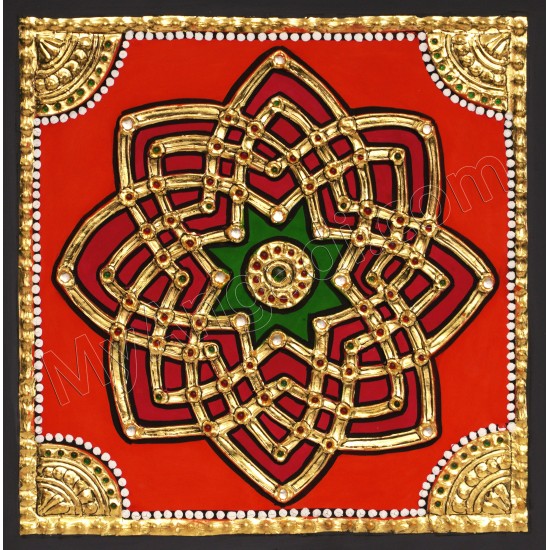 Aiswarya Kolam Tanjore Painting