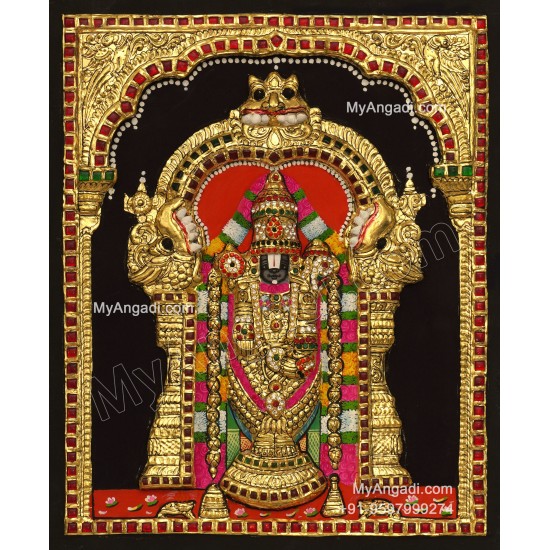 Balaji 3d Tanjore Painting