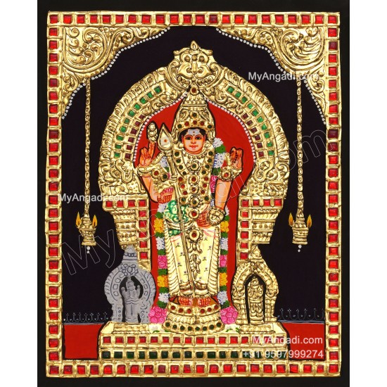 Thiruchendhur Murugan Tanjore Painting