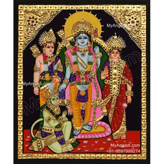 Ram Darbar Tanjore Painting