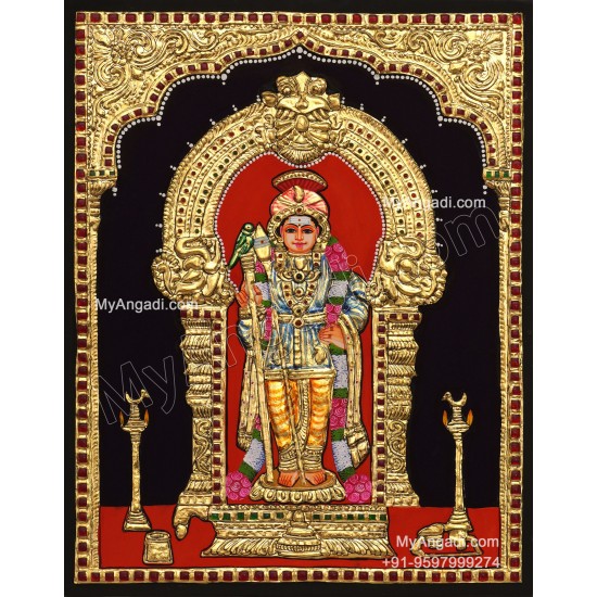 Murugar Tanjore Painting
