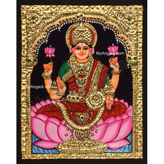 Mahalakshmi Tanjore Painting