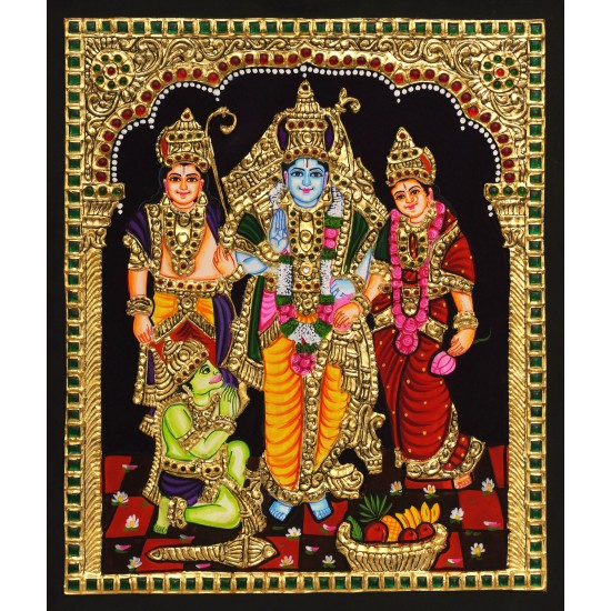 Ram Darbar Tanjore Painting