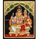 Shivan Parvathi devi Tanjore Painting