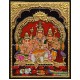 Shiva Parivar Tanjore Painting