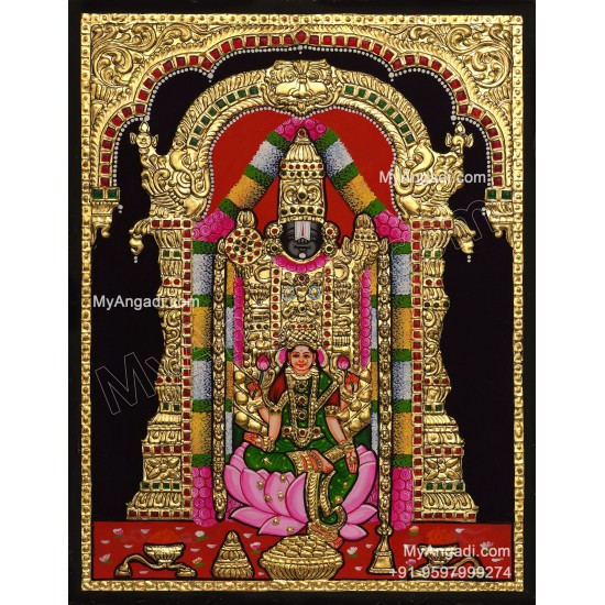 Balaji Lakshmi  Tanjore Painting