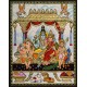 Shivan Family Tanjore Painting