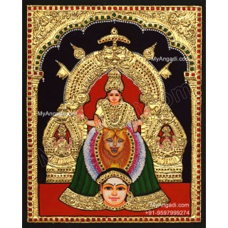 Kollur Mookambigai Tanjore Paintings