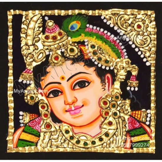 Krishna Tanjore Painting