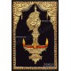 Vilakku Lamp Tanjore Painting