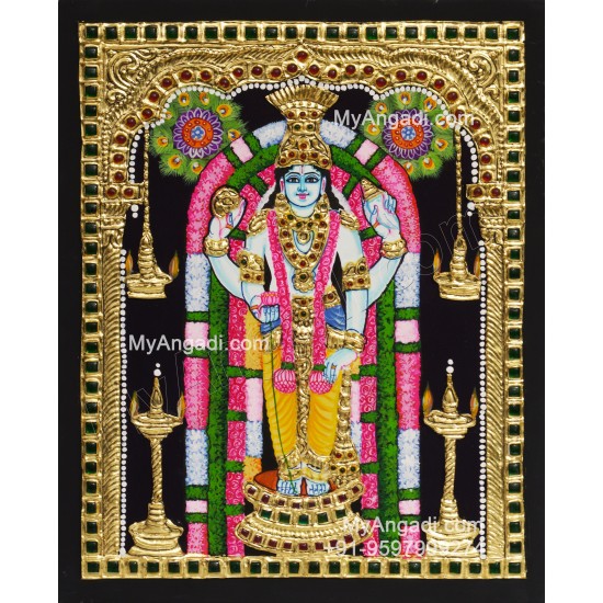 Guruvayurappan Tanjore Painting
