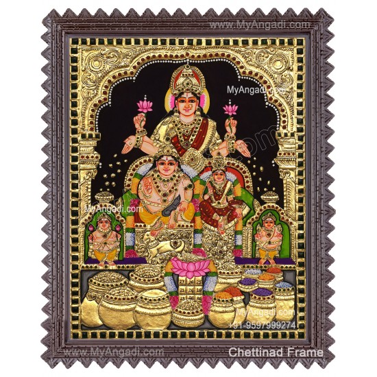 Kubera Lakshmi Tanjore Paintings