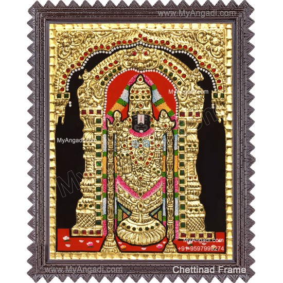 Venkatachalapathy  Tanjore Painting