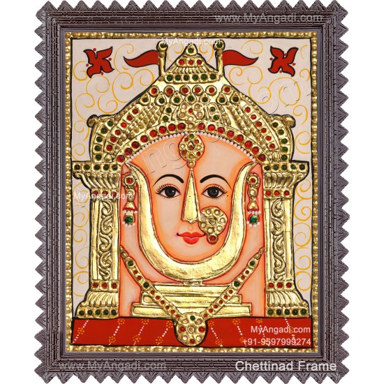 Rani Sati Dadi Ji Tanjore Painting