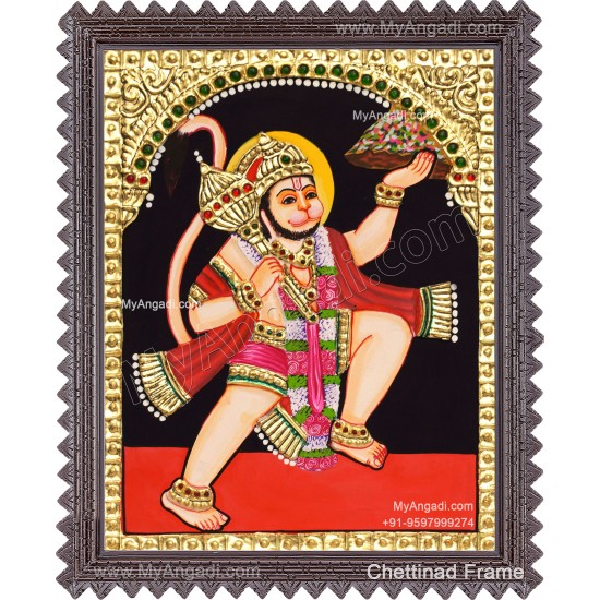 Hanuman Tanjore Painting