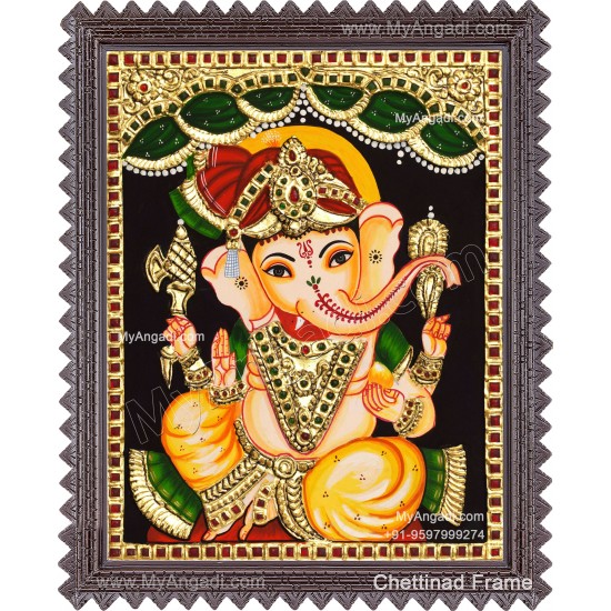 Ganesha Tanjore Paintings