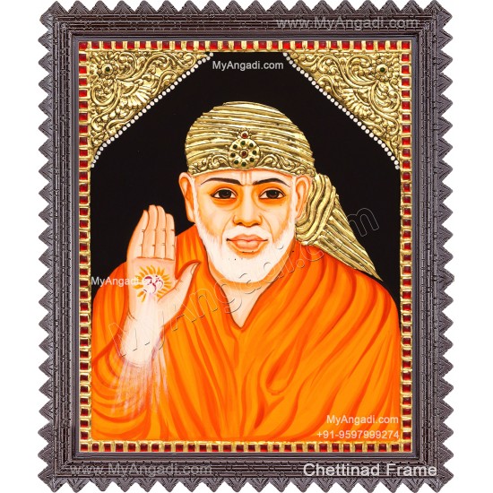 Saibaba Tanjore Painting