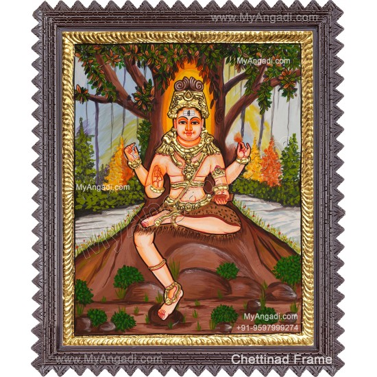 Dakshinamurthi Tanjore Painting