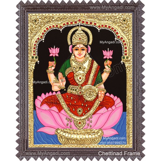 Mahalakshmi Tanjore Painting