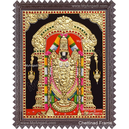 Venkatachalapathy  Tanjore Painting
