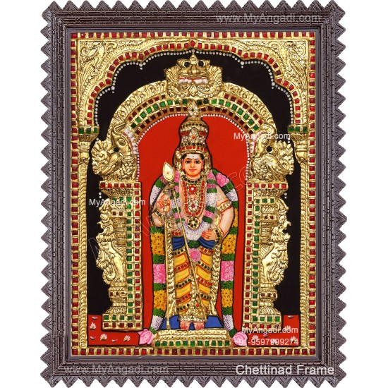 Murugar 3D Tanjore Painting