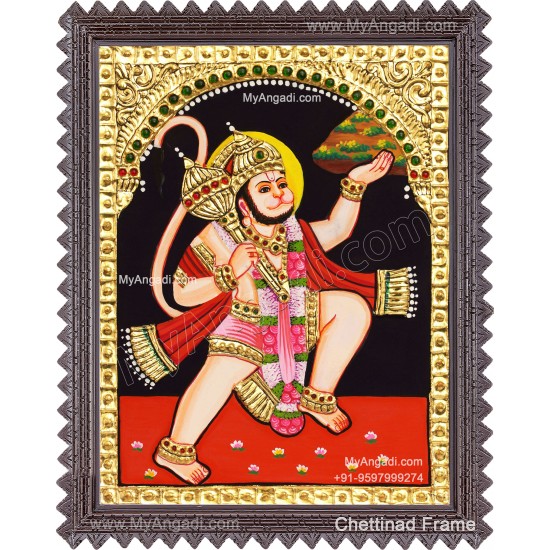 Hanuman Tanjore Painting