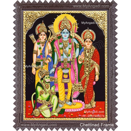 Ram Darbar Tanjore Painting