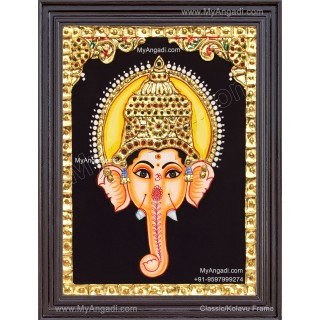 Ganesha Tanjore Painting