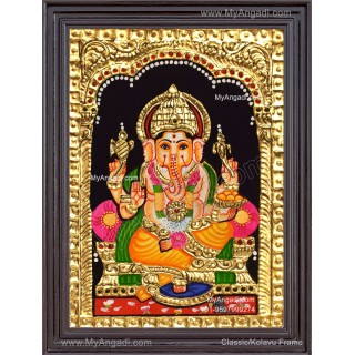Ganesha Tajore Paintings