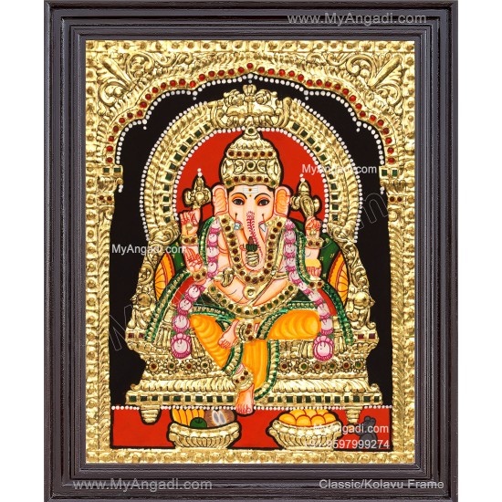 Ganesha Tanjore Painting