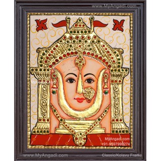 Rani Sati Dadi Ji Tanjore Painting