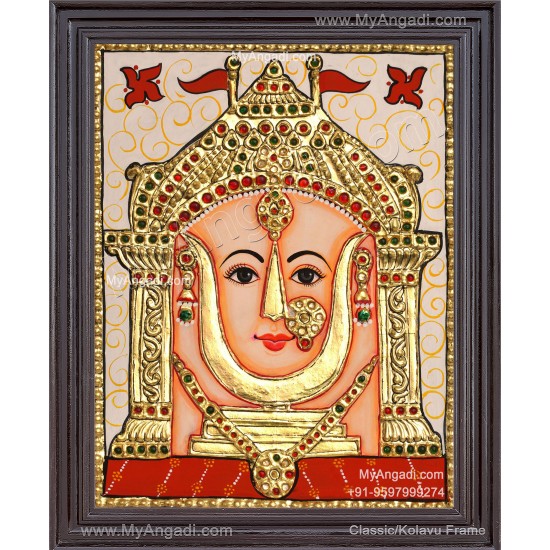 Rani Sati Dadi Ji Tanjore Painting